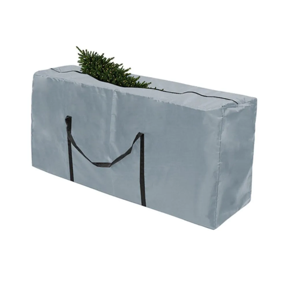 (173x68x50cm) Christmas Tree Storage Bag Organizer Bag with Handle - Grey