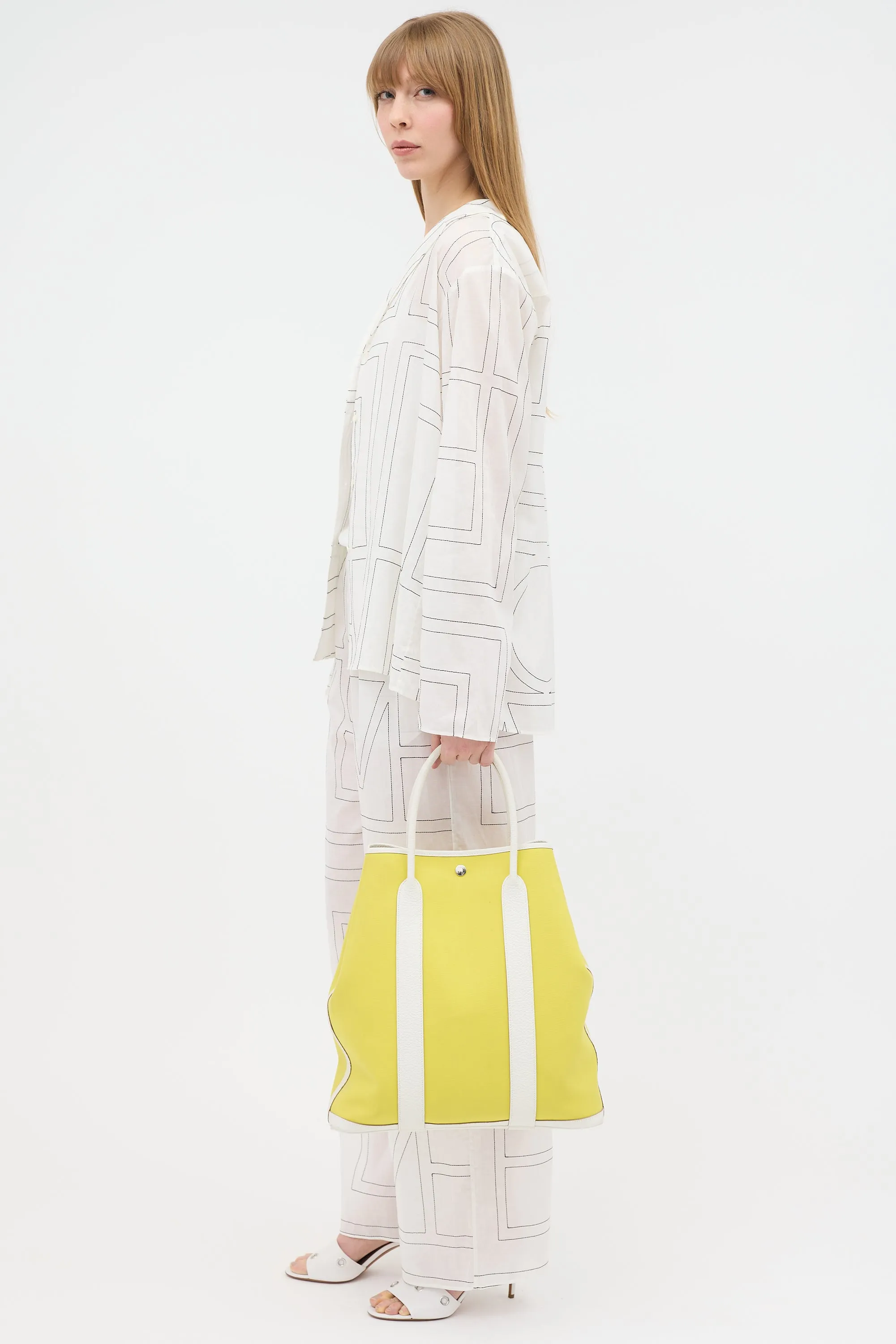 2022 Lime Blanc Garden File 37 Bag