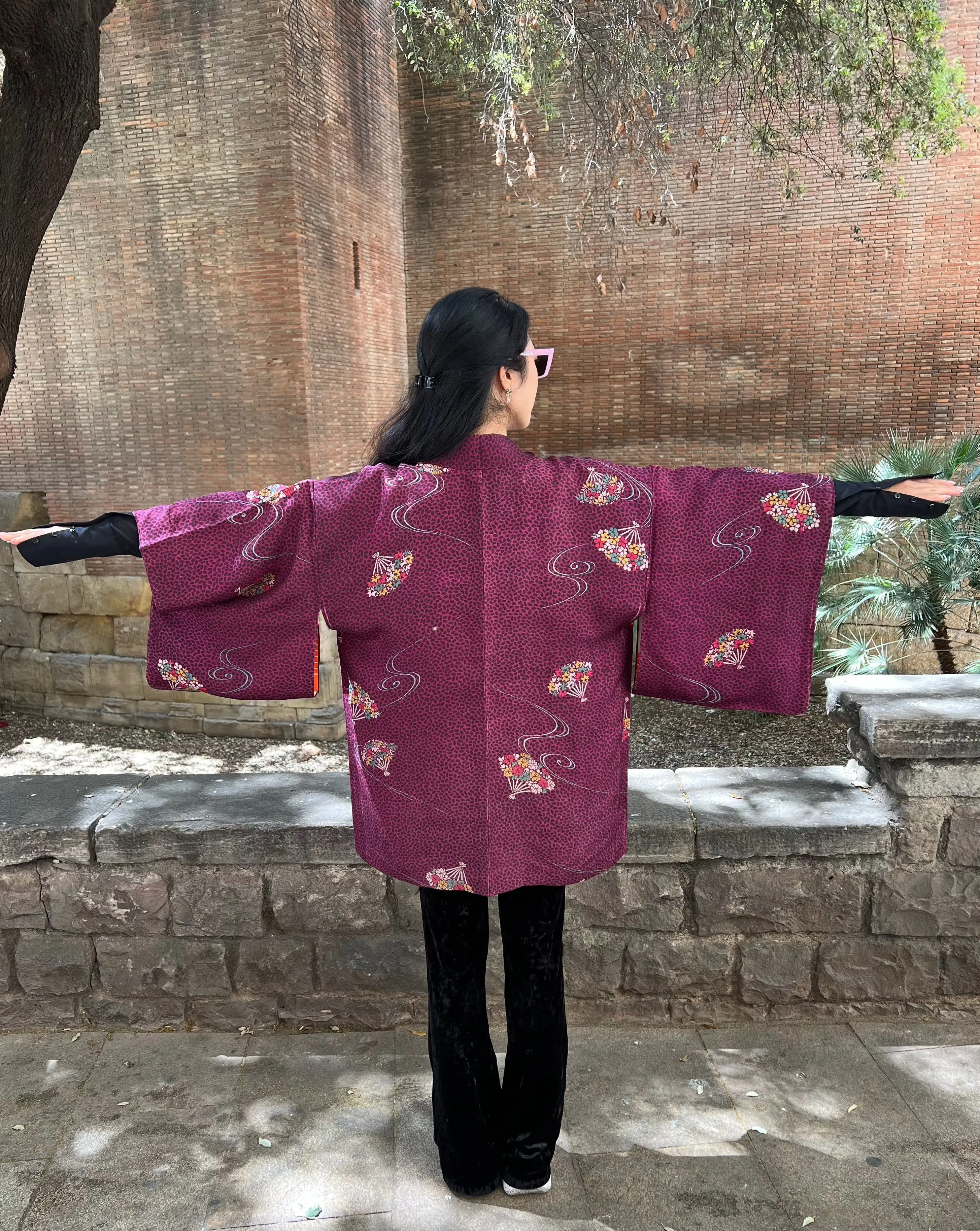 ANTIQUE HAORI・HANA SENNSU 花扇子