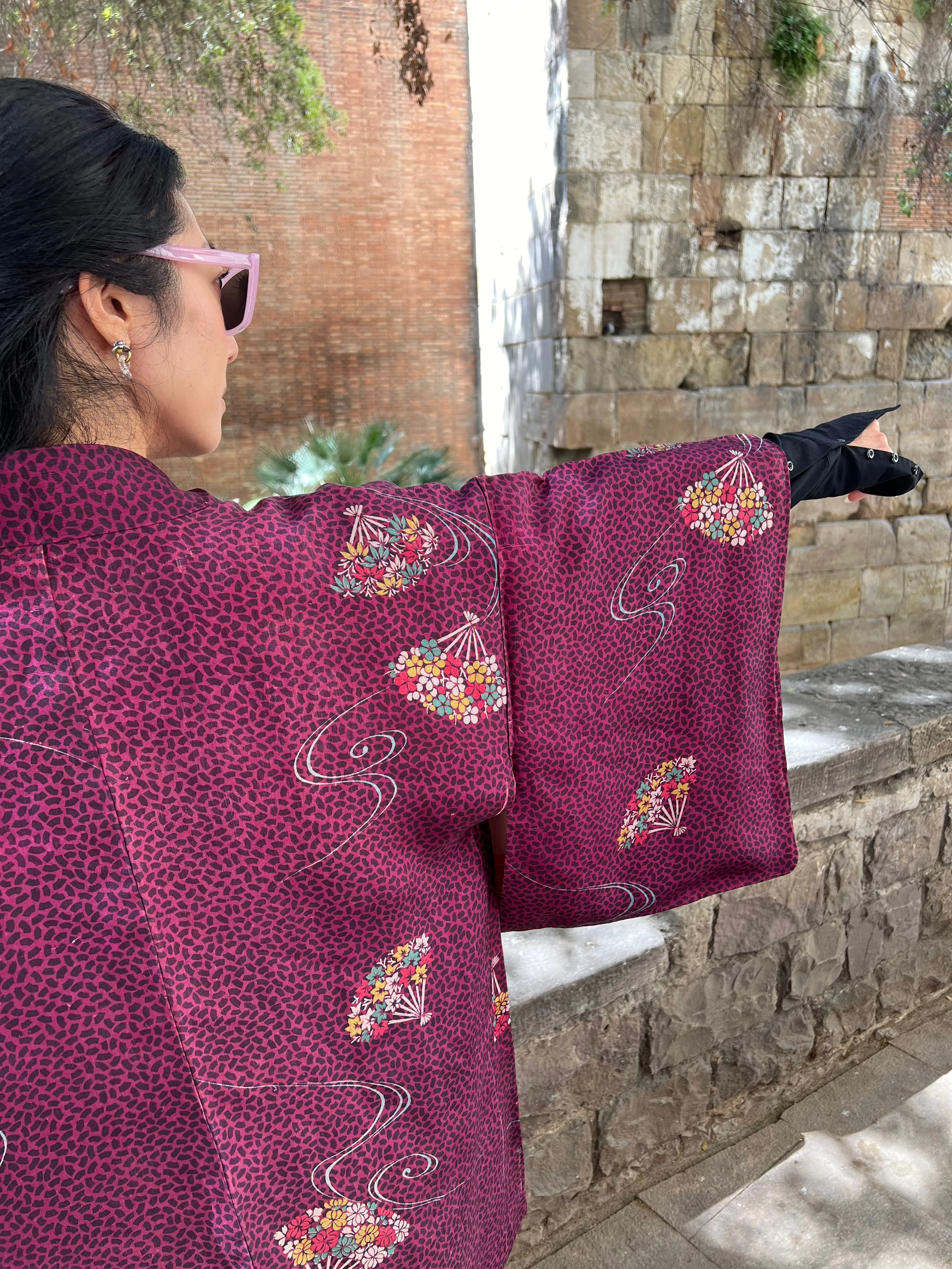 ANTIQUE HAORI・HANA SENNSU 花扇子