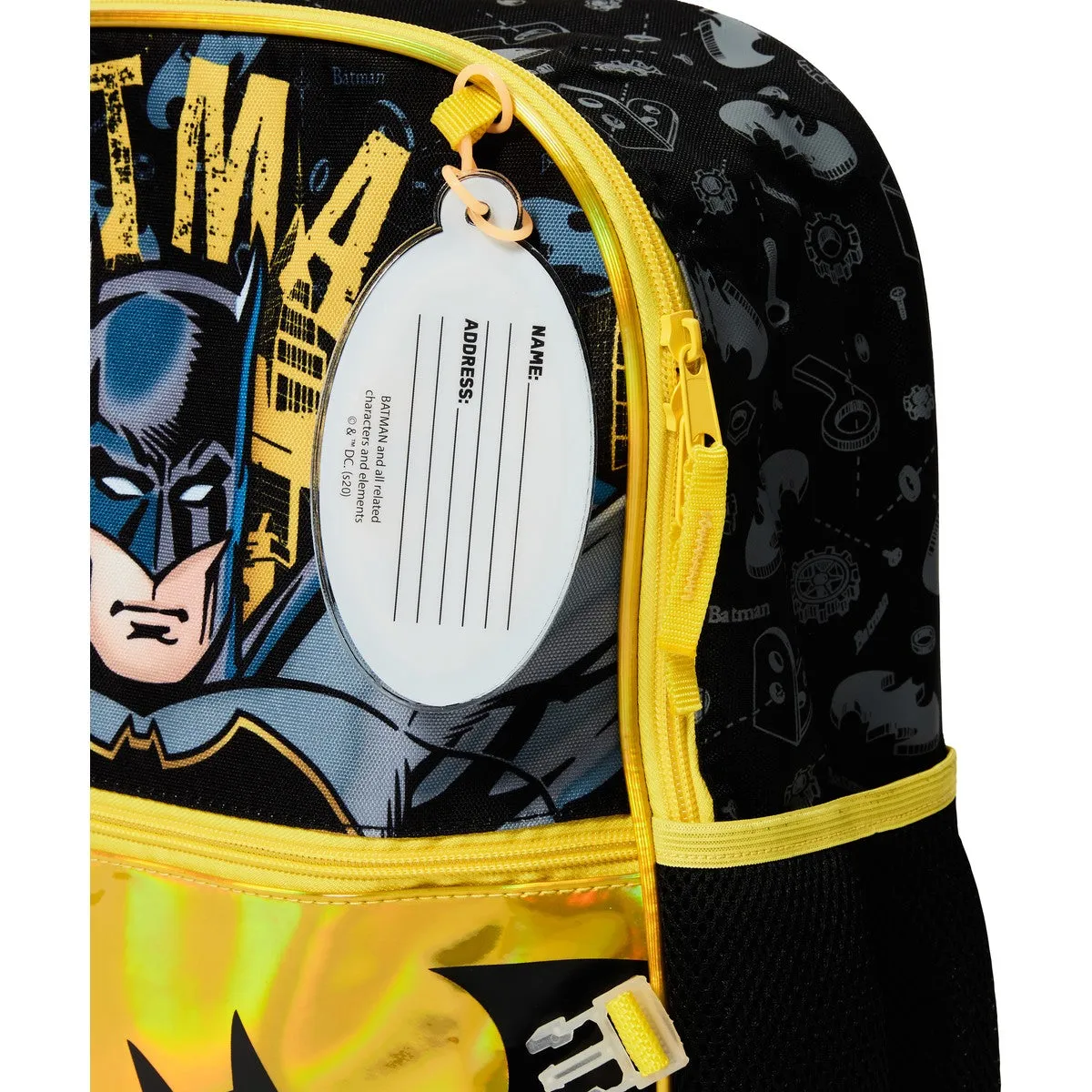 Batman Backpack Set - Black