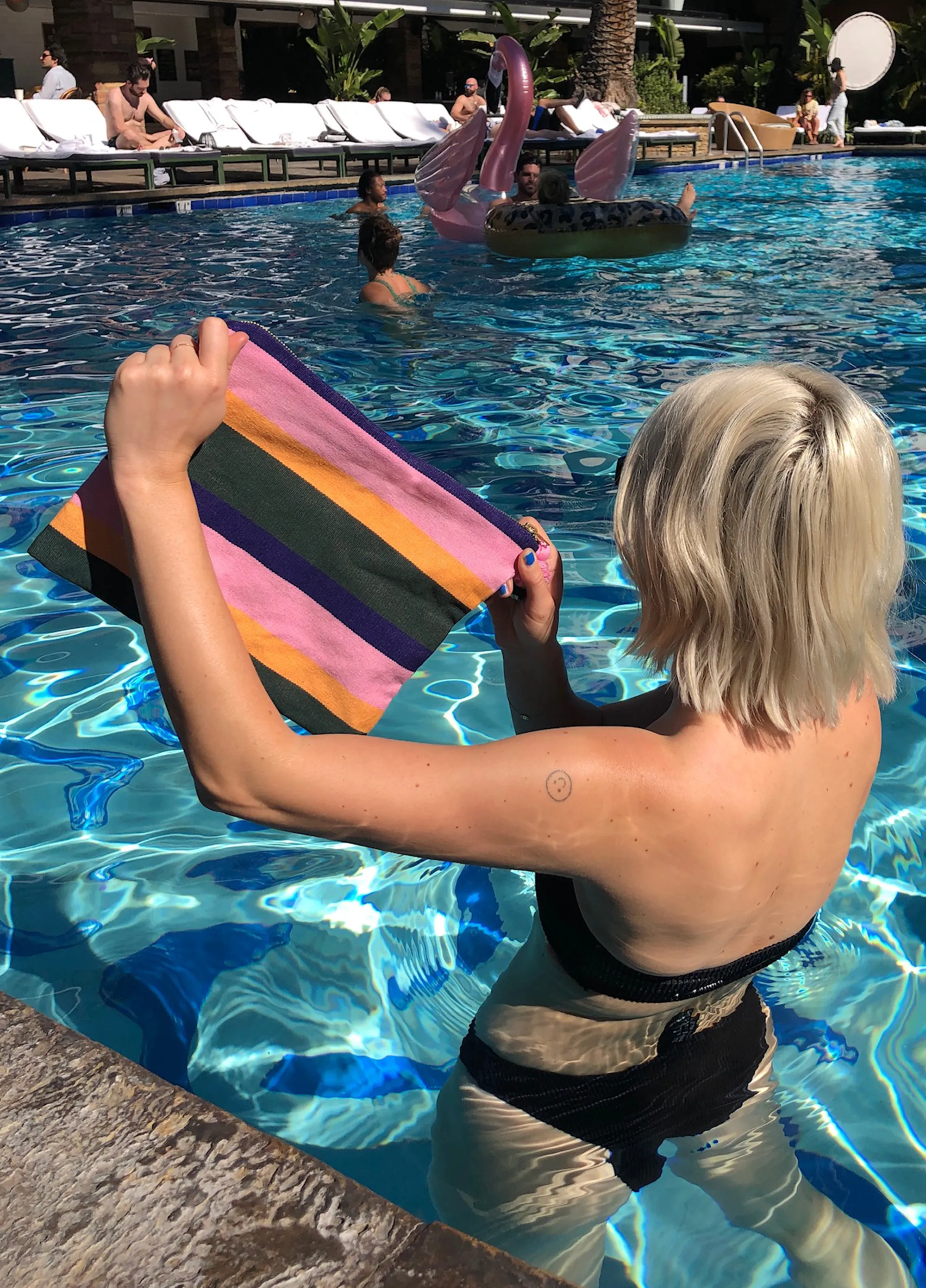 BIG STRIPE BAG IN PALMA