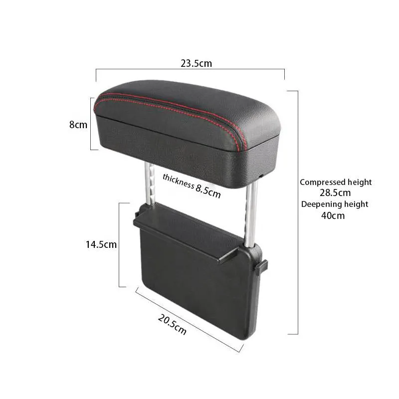 Car Center Console Pad Armrest Box Protector for Universal Auto Seat Gap Organizer