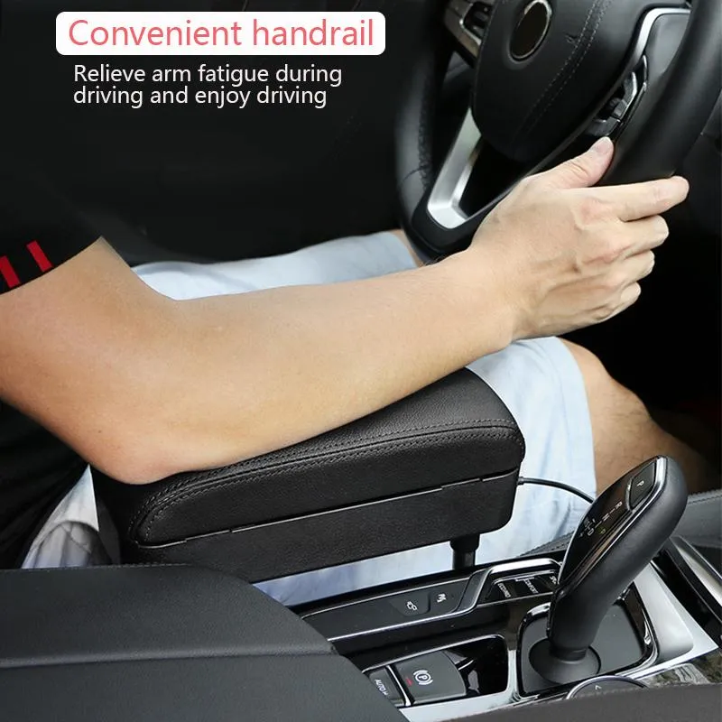 Car Center Console Pad Armrest Box Protector for Universal Auto Seat Gap Organizer