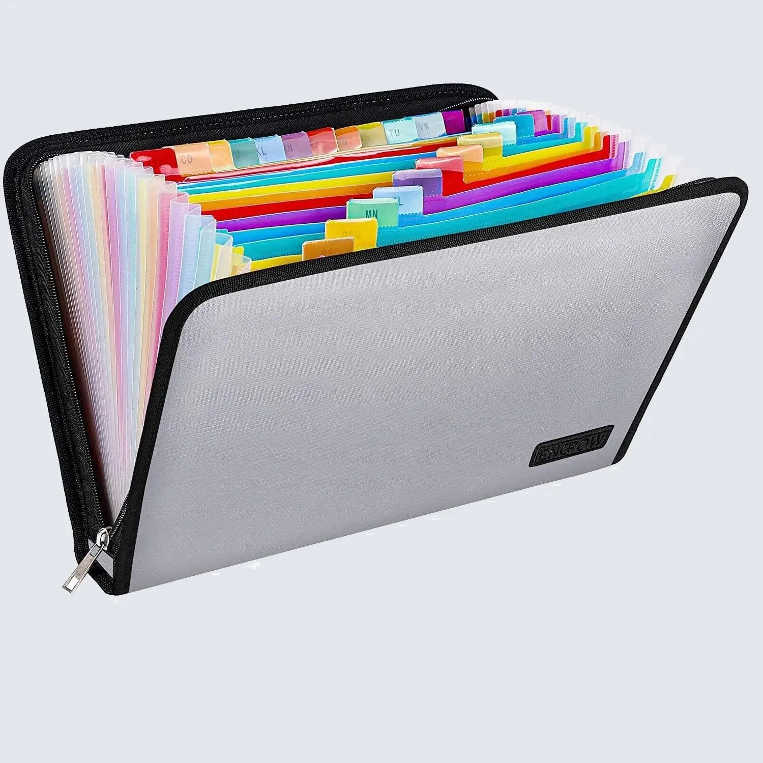 Colorful pocket file organizer