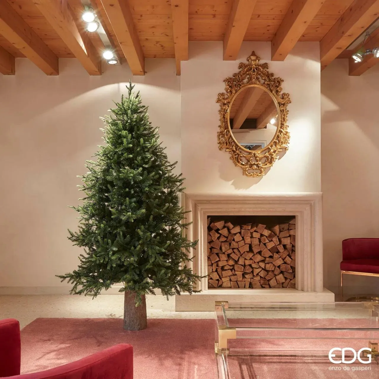 EDG Albero di Natale ''Pino Luxury'' senza led H 210 cm D142