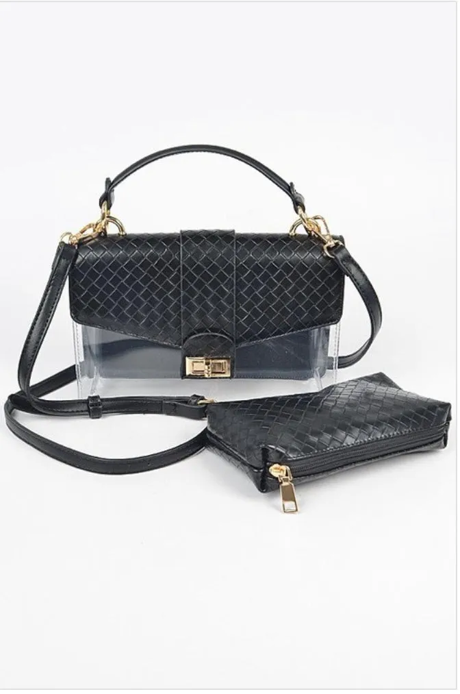 Embossed Transparent Bag