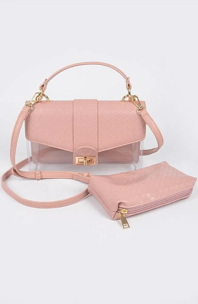 Embossed Transparent Bag