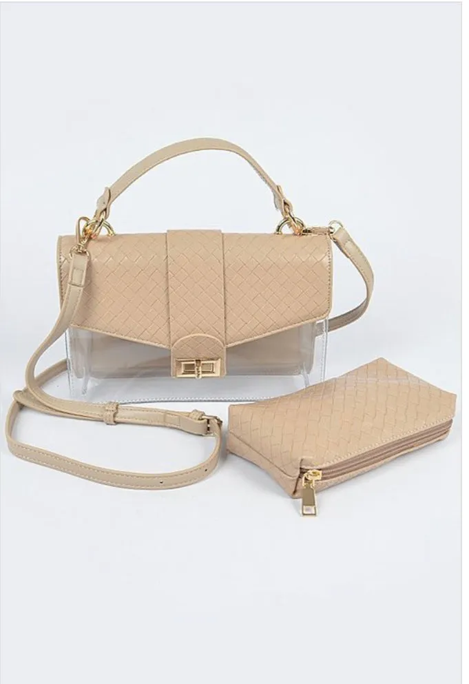 Embossed Transparent Bag