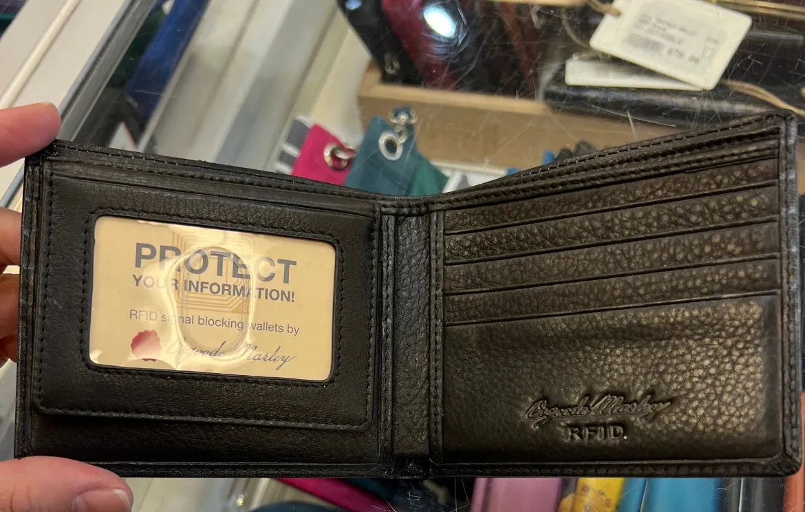 Final Sale- Osgoode Marley RFID Brushed Passcase Wallet- 1172