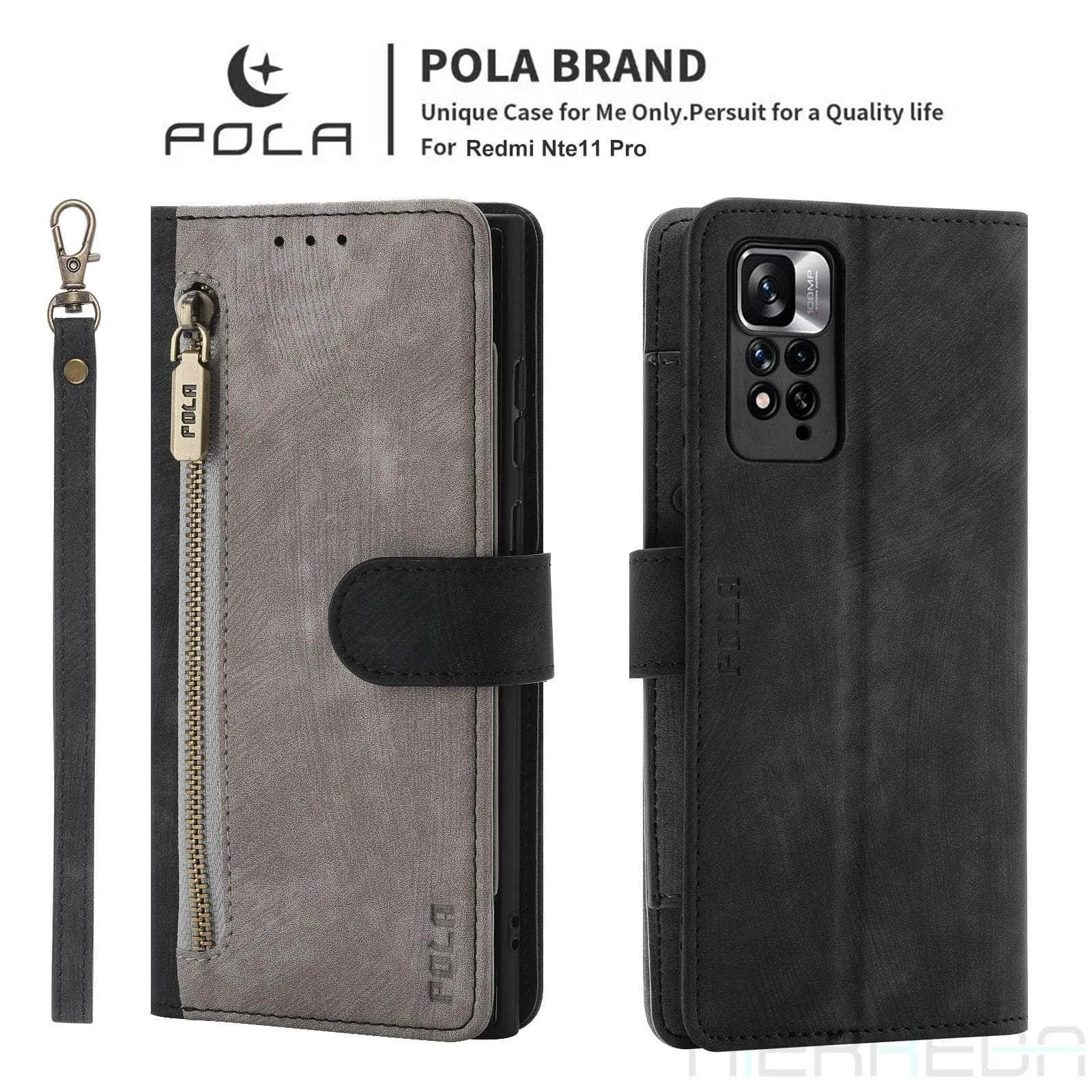 Galaxy A54 Anti-Theft Brush Leather Case