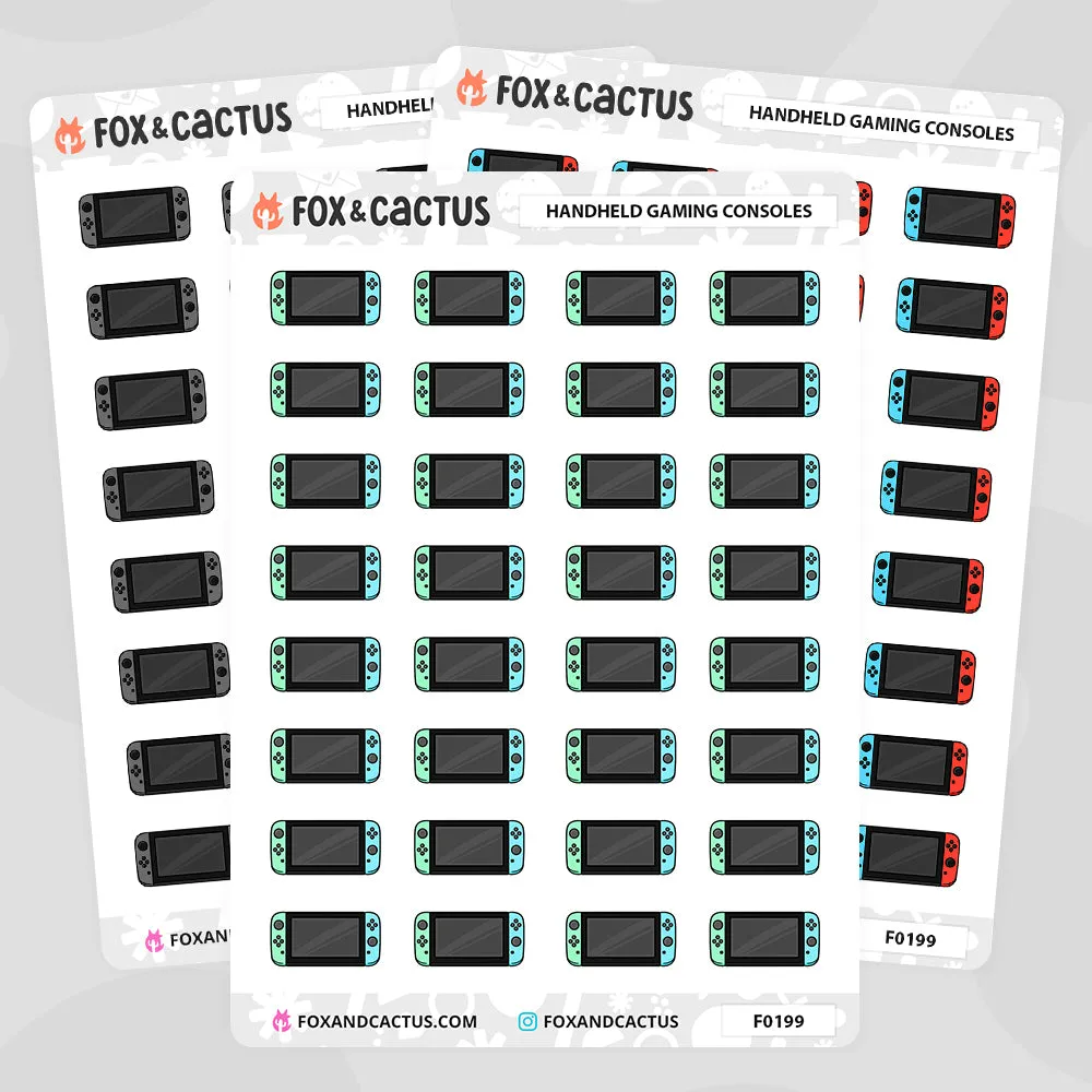 Gaming Console Stickers