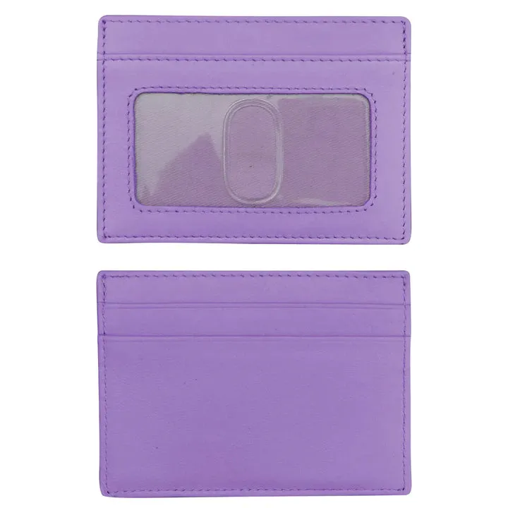 ili New York RFID Card Case Leather Wallet - 7201