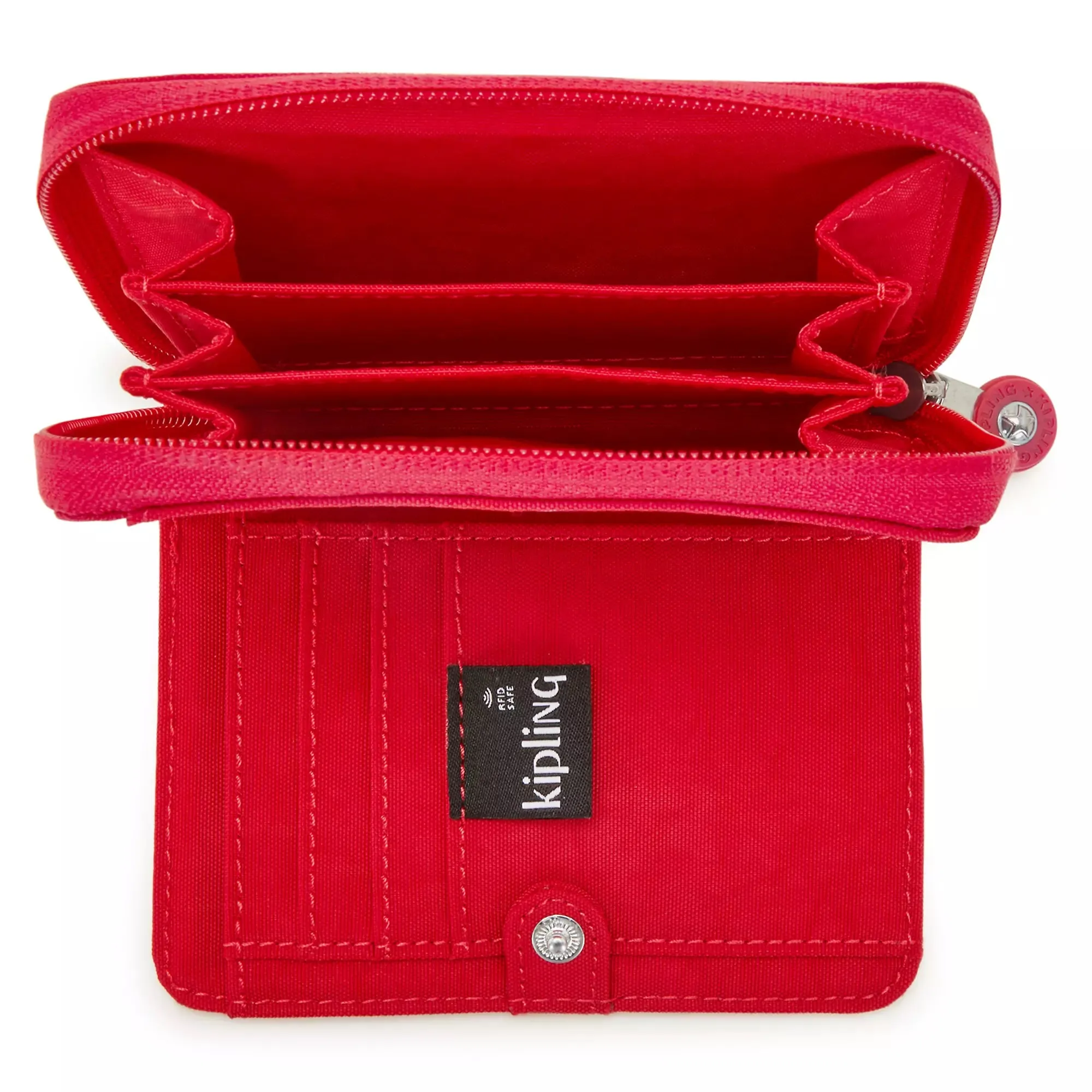 Kipling Money Love Small Wallet - Red Rouge