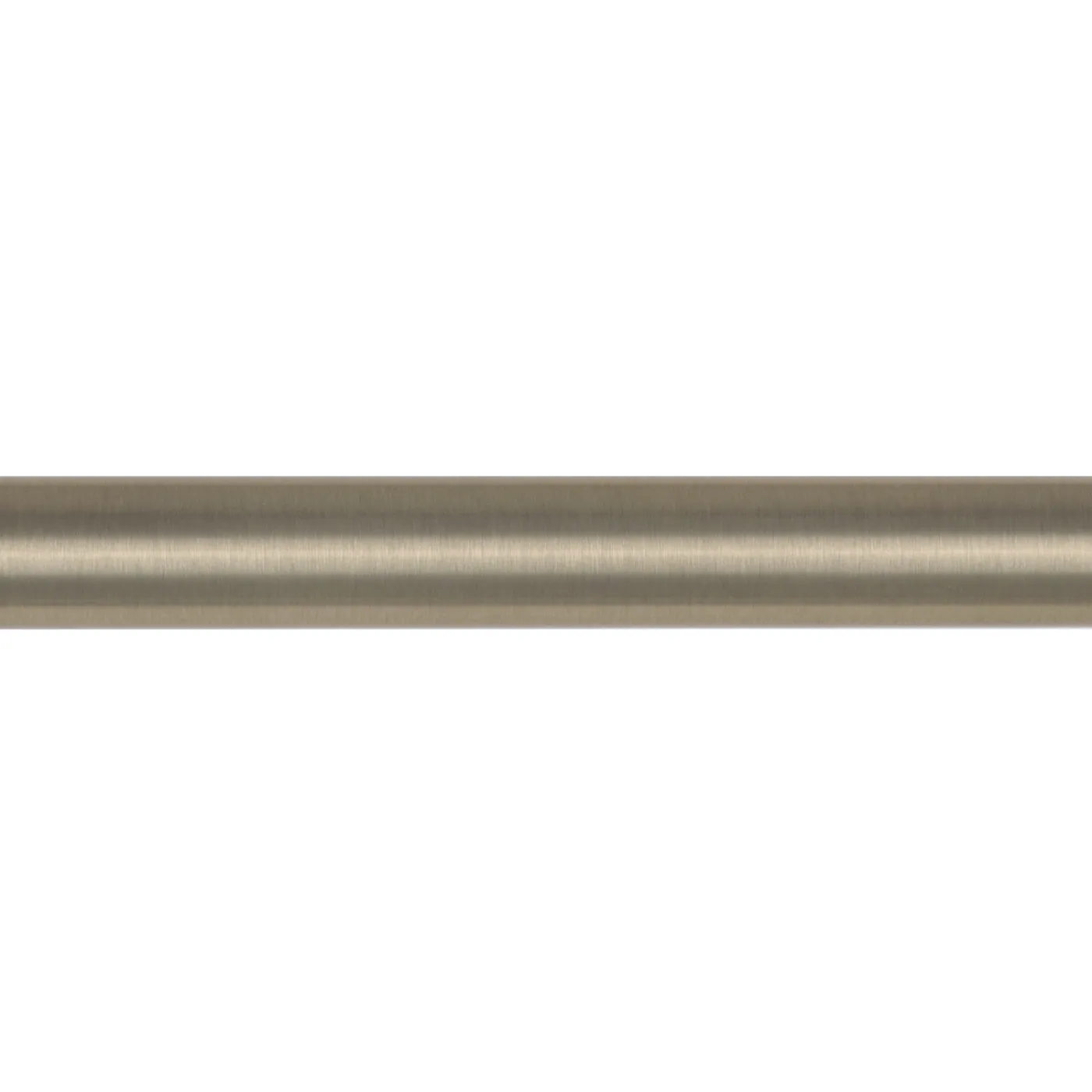 Kirsch Designer Metal Stationary Drapery Rod Pole - Various Colors / Sizes
