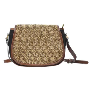 LEOPARD SADDLE BAG