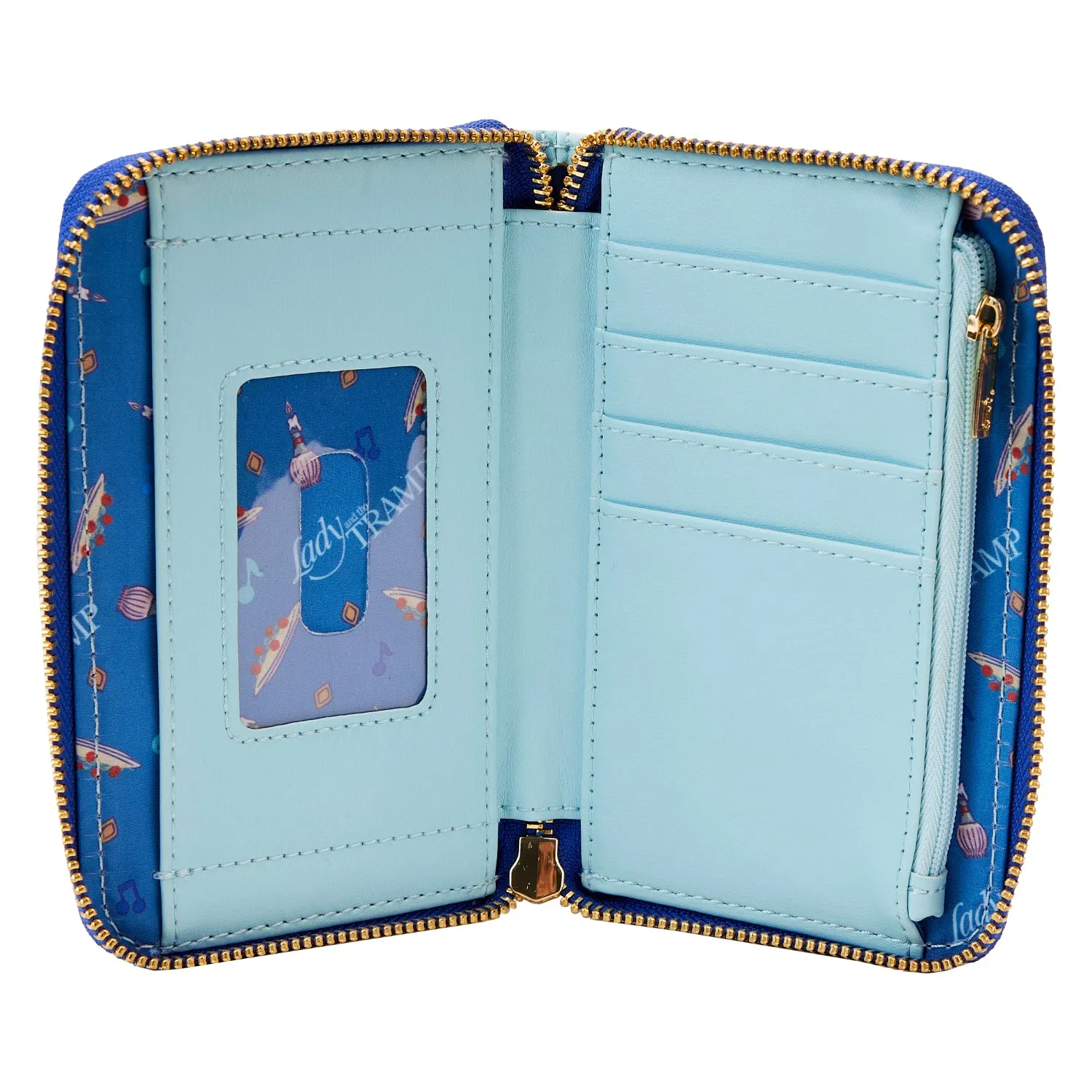 LF Disney Lady And The Tramp Classic Book ZipAround Wallet