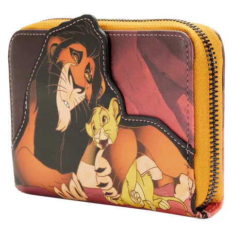 LF Disney Lion King Villains Scene Scar ZipAround Wallet
