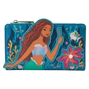 LF Disney Little Mermaid Ariel Live Action Flap Wallet