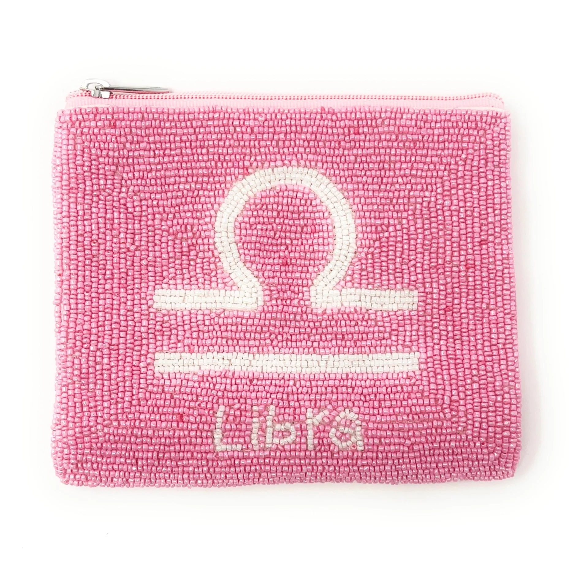 Libra Beaded Coin Purse