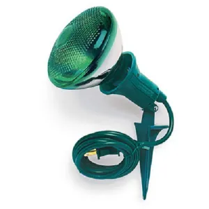 Master Electrician 05706ME 18/2 Green Outdoor Floodlight Spotlight Holder - Quantity of 12
