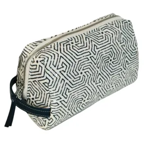 Maze Toiletry Bag in Navy