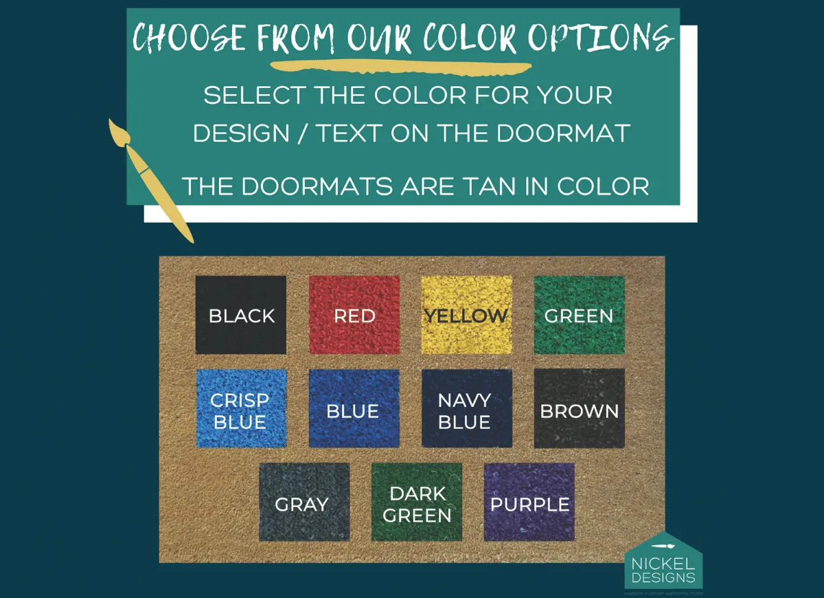Modern Arrow Doormat