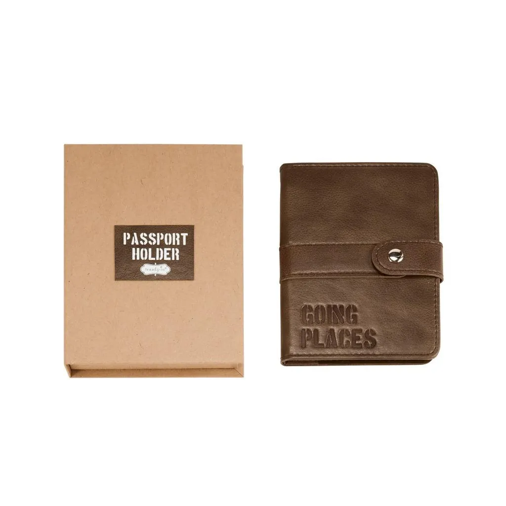 Mud Pie Home Passport Holder