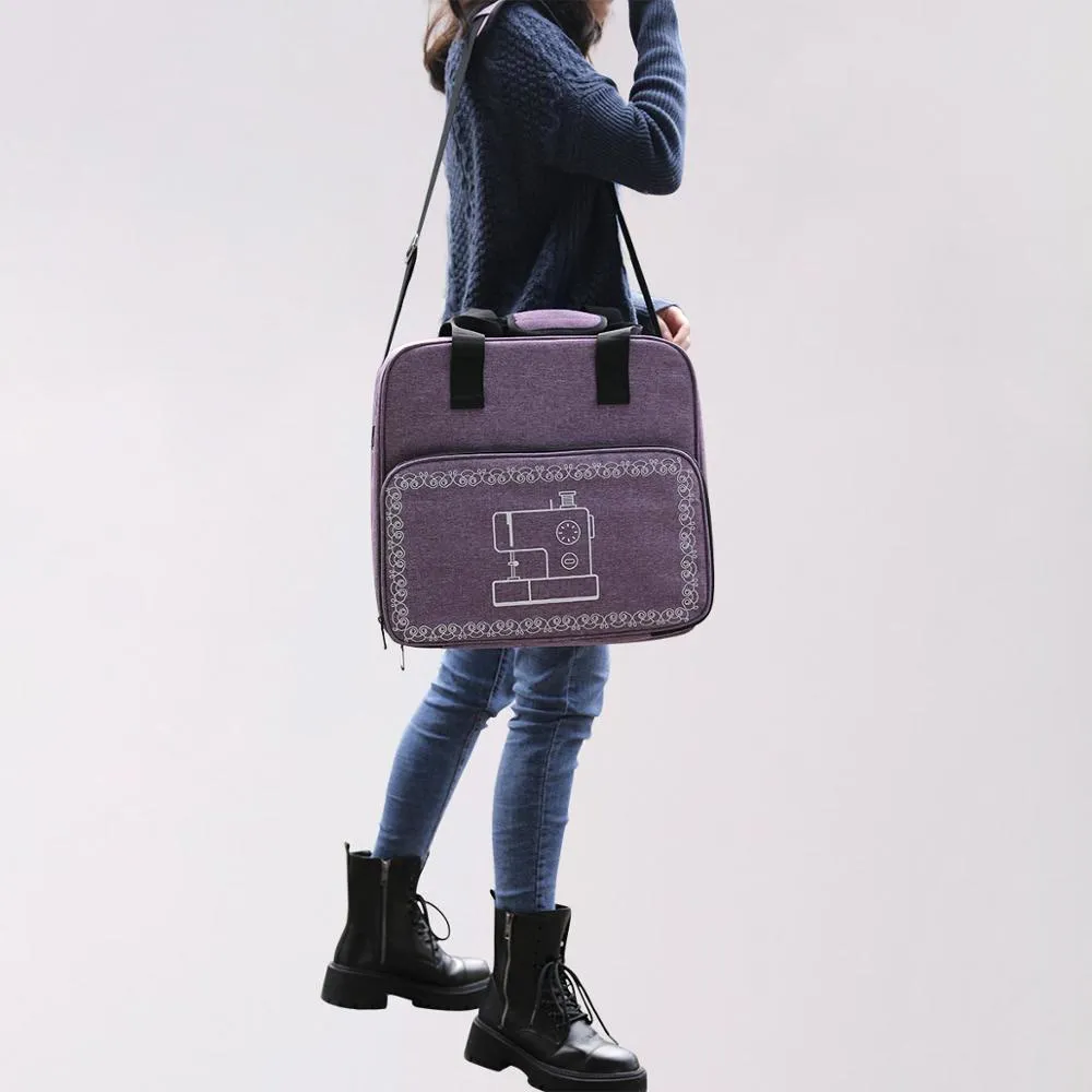 Organizer Bag For Small Sewing Machine Portable Dustproof Storage Handbag