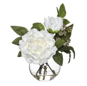 Peony Mix Sphere Vase - 28cm