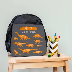 Personalised Children's Dinosaur Mini Backpack