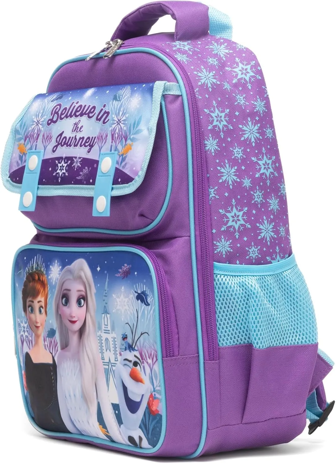 Ruz - Frozen (Elsa & Anna) Large School backpack with Padded Back and Adjustable Straps
