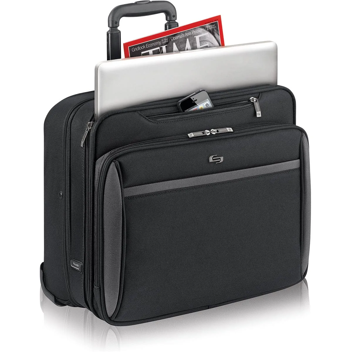 Solo Pro 16In Rolling Overnighter Case
