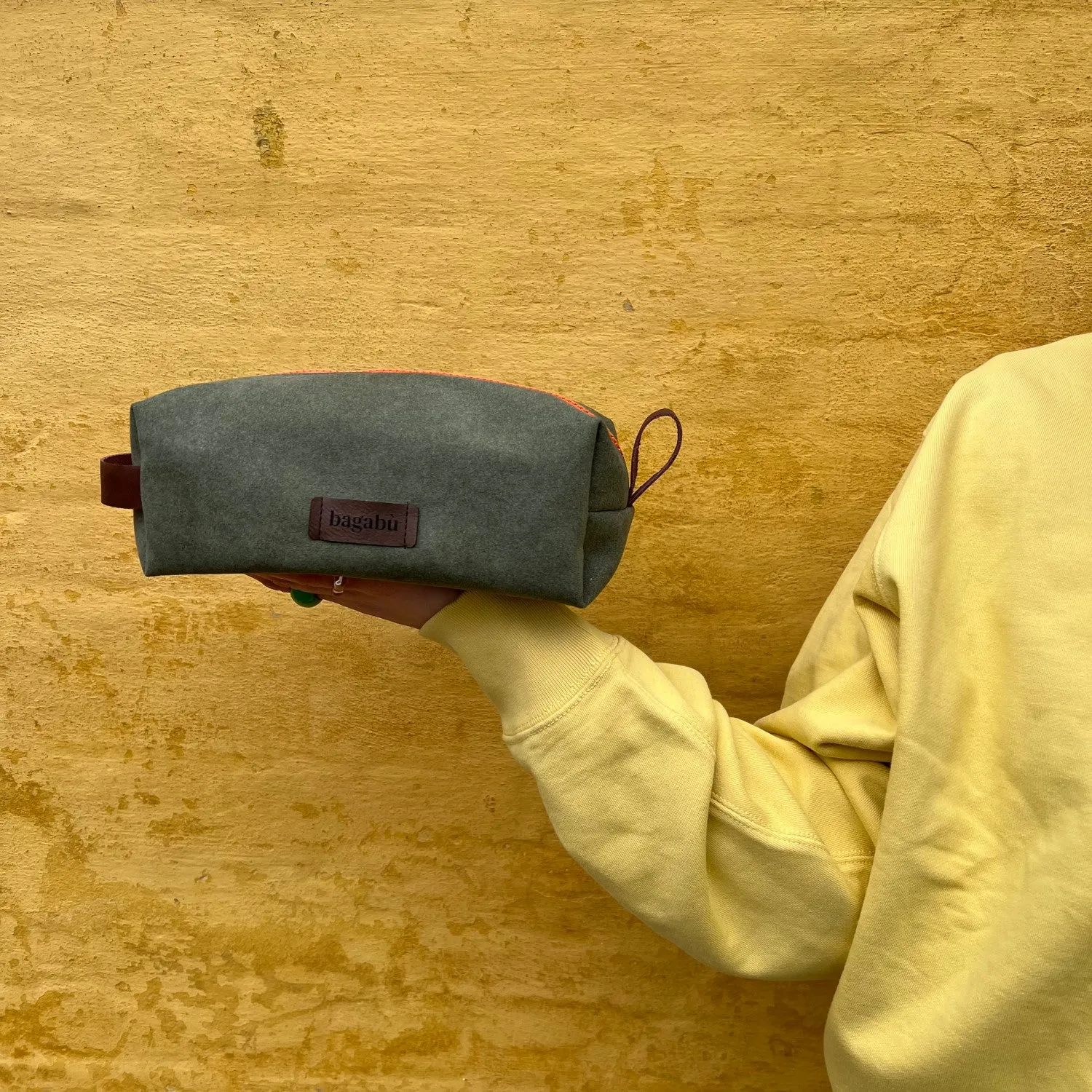 Toiletry Moss Green Bag