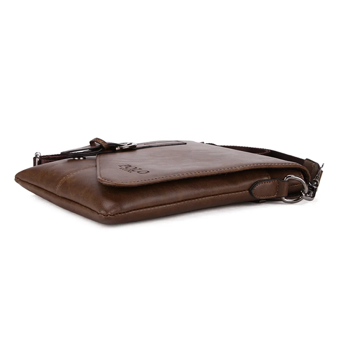 Vicuna Polo Vintage Leather Bag - Dunkel Braun