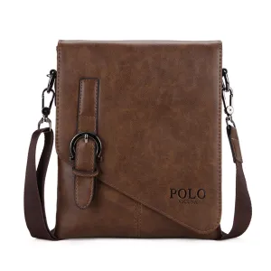 Vicuna Polo Vintage Leather Bag - Dunkel Braun