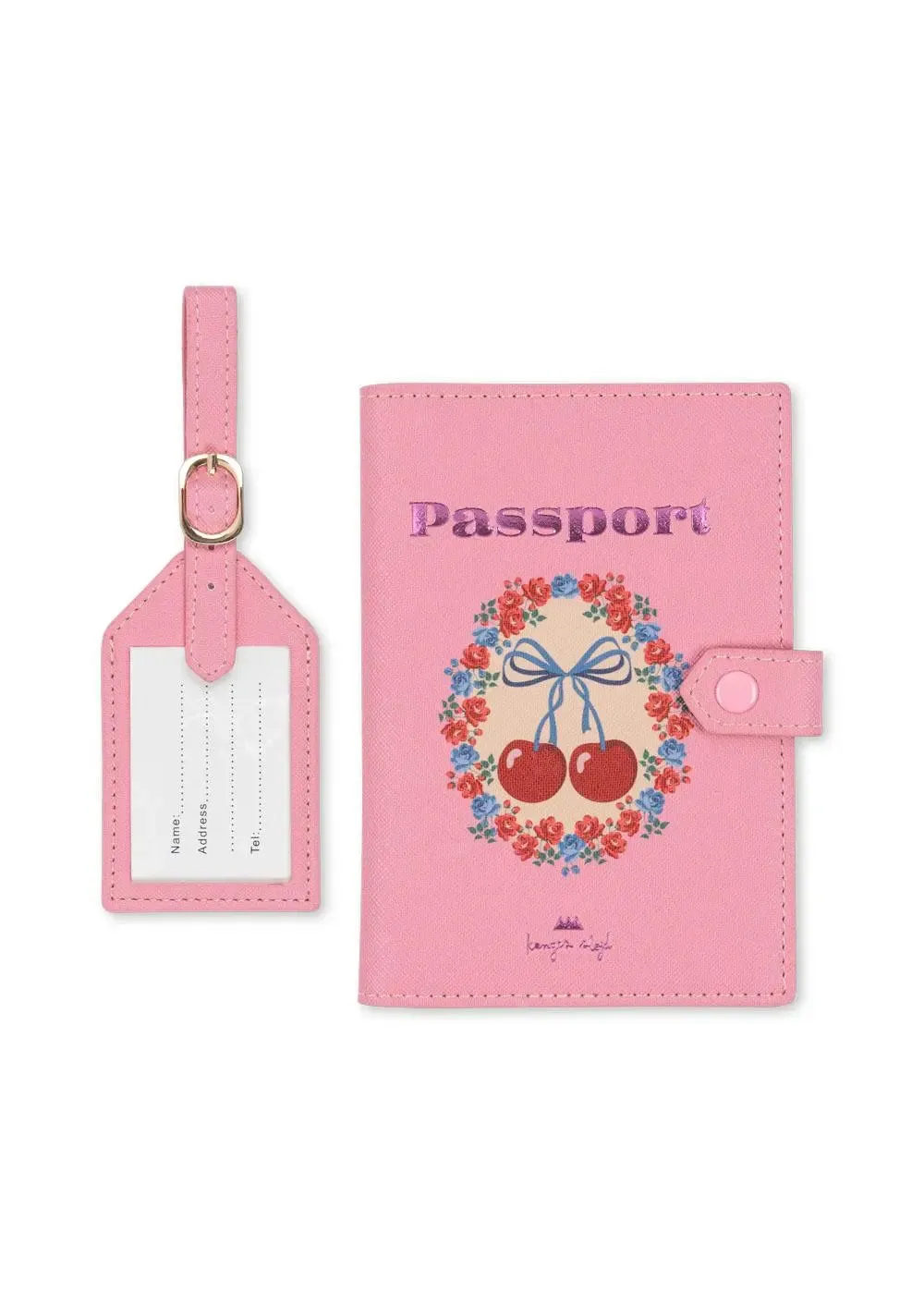 Voyage travel set - Cherry Bow