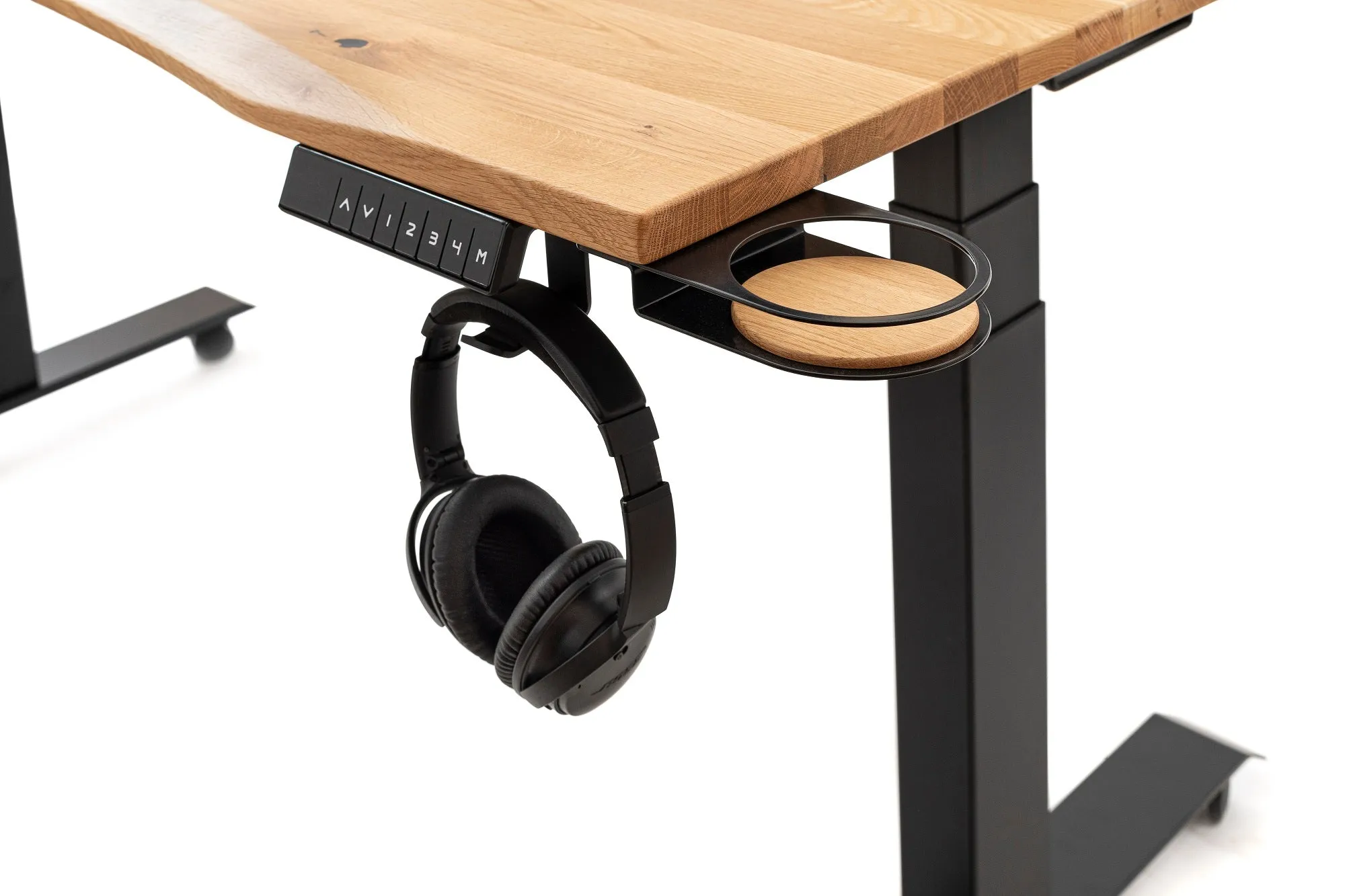 Walnut standing desk